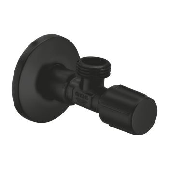 - GROHE-Zawór kątowy odcinający czarny mat 1023422430 - 1023422430 - Łazienki Szydłowski