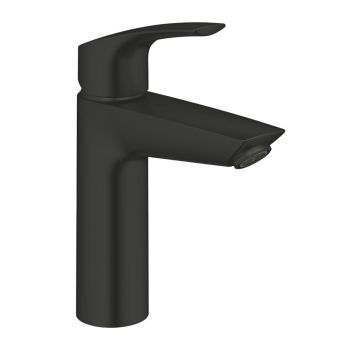 - GROHE-Eurosmart Bateria umywalkowa, rozmiar M czarny mat 233242433 - 233242433 - Łazienki Szydłowski