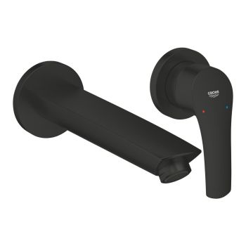 - GROHE-Eurosmart 2-otworowa bateria umywalkowa rozmiar M czarny mat 293382433 - 293382433 - Łazienki Szydłowski