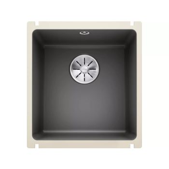  - BLANCO SUBLINE 375-U Ceramika PuraPlus zlewozmywak 41,4x45,6 cm bazaltowy, InFino 523731 - 523731 - Łazienki Szydłowski