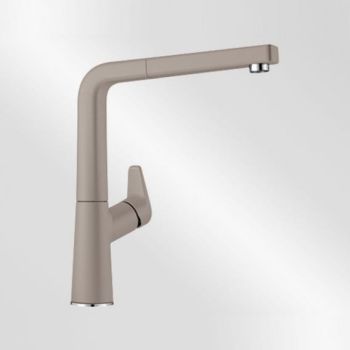 - BLANCO AVONA-S Silgranit-Look bateria kuchenna z wyciąganą wylewką tartufo 521283 - 521283 - Łazienki Szydłowski