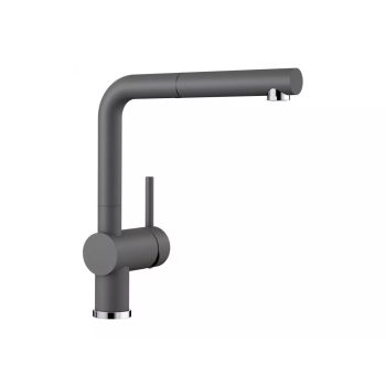 - BLANCO LINUS-S Silgranit-Look bateria kuchenna szarość skały 518813 - 518813 - Łazienki Szydłowski