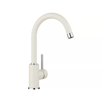 - BLANCO MIDA Silgranit-Look Bateria kuchenna delikatny biały 526966 - 526966 - Łazienki Szydłowski