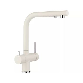 - BLANCO FONTAS II Bateria kuchenna Silgranit-Look delikatny biały 526943 - 526943 - Łazienki Szydłowski