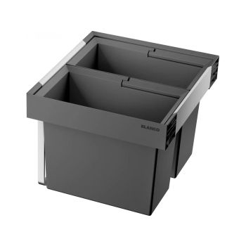 - BLANCO FLEXON II Low 60/2 system na odpady do szafki 60 cm 526641 - 526641 - Łazienki Szydłowski