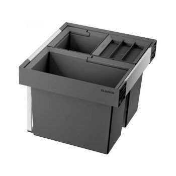 - BLANCO FLEXON II Low system na odpady z 1 pokrywą wiadra, do szafki 60 cm 526643 - 526643 - Łazienki Szydłowski