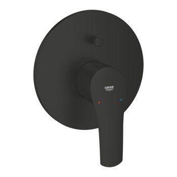 - GROHE-Eurosmart Jednouchwytowa bateria wannowa czarny mat 194502433 - 194502433 - Łazienki Szydłowski