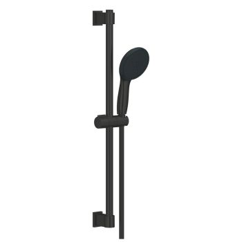 - GROHE-Vitalio Start 110 Zestaw prysznicowy 2-strumieniowy z drążkiem 60 cm czarny mat 279482431 - 279482431 - Łazienki Szydłowski