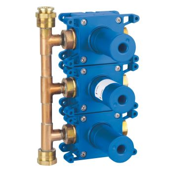 - GROHE- Rapido C element podtynkowy do potrójnego zaworu odcinającego 35031000 - 35031000 - Łazienki Szydłowski