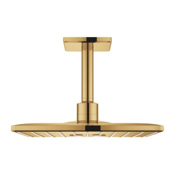 - GROHE-Rainshower Smartactive 310 Cube Deszczownica z ramieniem cool sunrise 26481GL0 - 26481GL0 - Łazienki Szydłowski