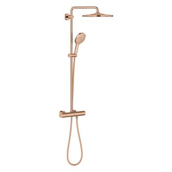 - GROHE-Rainshower Smartactive 310 System prysznicowy z mieszaczem termostatycznym do montażu naściennego warm sunset 26836DA0 - 26836DA0 - Łazienki Szydłowski