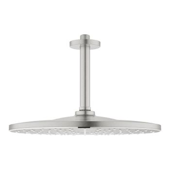 - GROHE-Rainshower Mono 310 Deszczownica z odpływem sufitowym 14,2 cm stal nierdzewna 26560DC0 - 26560DC0 - Łazienki Szydłowski