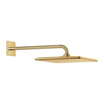 - GROHE-Rainshower Mono 310 Cube Deszczownica z ramieniem 42,2 cm cool sunrise 26564GL0 - 26564GL0 - Łazienki Szydłowski