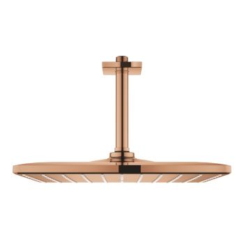  - GROHE-Rainshower Mono 310 Cube Deszczownica z ramieniem 14,2 cm warm sunset 26566DA0 - 26566DA0 - Łazienki Szydłowski