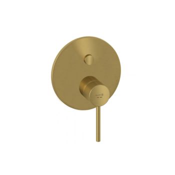- KLUDI Bozz podtynkowa bateria wannowo-prysznicowa brushrd gold 38659N076 - 38659N076 - Łazienki Szydłowski