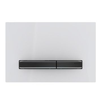 - GEBERIT Sigma 50 Przycisk spłukujący biały / czarny 115671112 - 115.671.11.2 - Łazienki Szydłowski