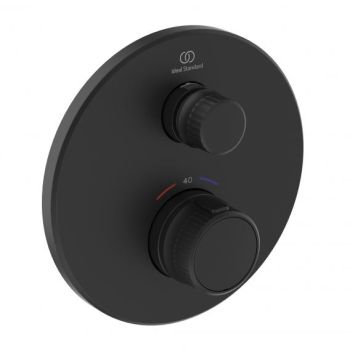 - Ideal Standard Ceratherm Navigo termostat do 1 odbiornika, kolor silk black A7295XG - A7295XG - Łazienki Szydłowski