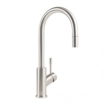 - Villeroy & Boch Umbrella Flex jednouchwytowa bateria kuchenna , z wyciąganą wylewką stal szlachetna szczotkowana 925400LC - 925400LC - Łazienki Szydłowski