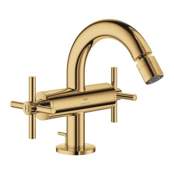 - GROHE-Atrio Jednootworowa bateria bidetowa Rozmiar M cool sunrise 24353GL0 - 24353GL0 - Łazienki Szydłowski