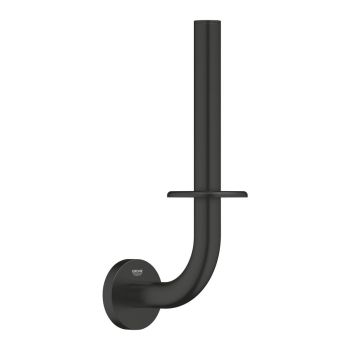 - GROHE- Essentials Uchwyt na papier toaletowy czarny mat 1024692430 - 1024692430-2 - Łazienki Szydłowski