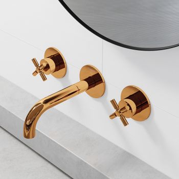  - Steinberg 250 bateria umywalkowa podtynkowa rose gold 250 1902 RG - 250 1902 RG - Łazienki Szydłowski