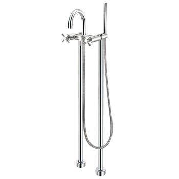 - Steinberg 250 Bateria wannowo-prysznicowa wolnostojąca chrom 2501162 - 250 1162 - Łazienki Szydłowski