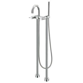 - Steinberg 100 Bateria wannowo-prysznicowa wolnostojąca chrom 1001162 - 100 1162 - Łazienki Szydłowski