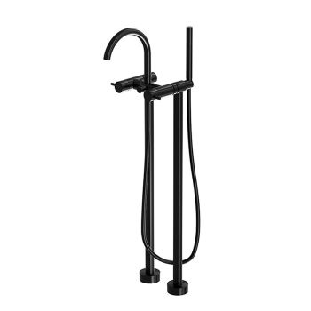 - STEINBERG 100 Bateria wannowo-prysznicowa z obrotową wylewką czarny mat  1001162S - 100 1162 S - Łazienki Szydłowski