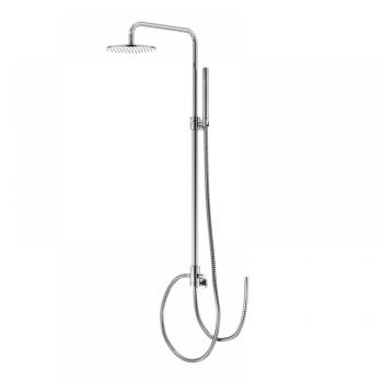 - Steinberg 100 Zestaw prysznicowy z deszczownicą 19 cm chrom 100 2770 - 100 2770 - Łazienki Szydłowski