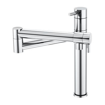 - STEINBERG 100 Bateria kuchenna z ruchomą wylewką chrom 1001490 - 100 1490 - Łazienki Szydłowski