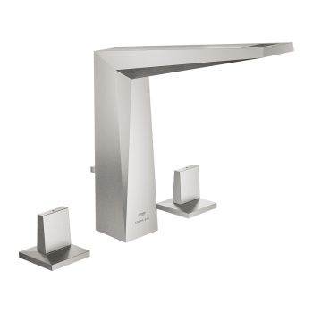  - GROHE-Allure Brilliant Trzyotworowa bateria umywalkowa rozmiar L kolor stal nierdzewna 20627DC0 - 20627DC0 - Łazienki Szydłowski