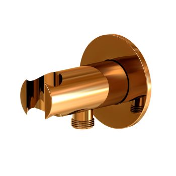 - Steinberg 100 uchwyty prysznicowe z przyłączem węża kolor rose gold 1001667RG - 100 1667 RG - Łazienki Szydłowski