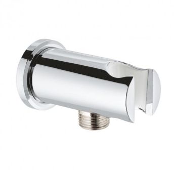  - GROHE-Rainshower Kolanko ścienne 1/2 cala z uchwytem chrom 26658000 - 26658000 - Łazienki Szydłowski