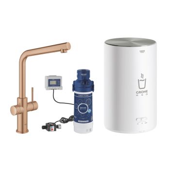  - GROHE-Red Duo Wylewka i bojler w rozmiarze M kolor brushed warm sunset 30327DL1 - 30327DL1 - Łazienki Szydłowski