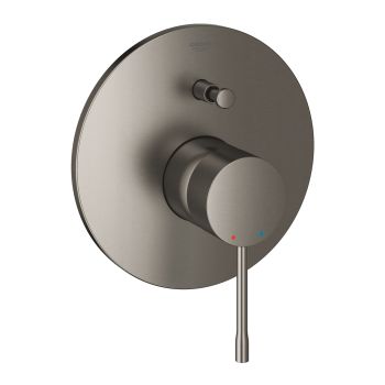 - GROHE-Essence Jednouchwytowa bateria do obsługi dwóch wyjść wody brushed hard graphite 19285AL1 - 19285AL1 - Łazienki Szydłowski