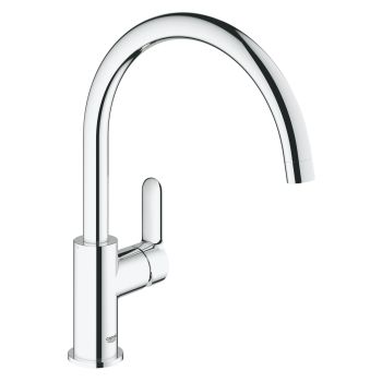 - GROHE-BauEdge Jednouchwytowa bateria kuchenna chrom 31367000 - 31367000 - Łazienki Szydłowski