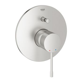  - GROHE-Essence Jednouchwytowa bateria do obsługi dwóch wyjść wody kolor stal nierdzewna 19285DC1 - 19285DC1 - Łazienki Szydłowski