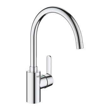 - GROHE-Get Jednouchwytowa bateria kuchenna chrom 31494001 - 31494001 - Łazienki Szydłowski