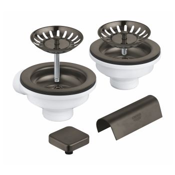 - GROHE-Zestaw odpływowy do zlewozmywaka dwukomorowego 40999AL0 - 40999AL0 - Łazienki Szydłowski