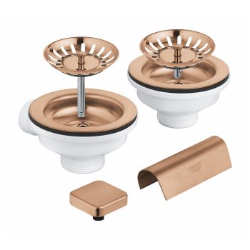  - GROHE-Zestaw odpływowy do zlewozmywaka dwukomorowego 40999DL0 - 40999DL0 - Łazienki Szydłowski