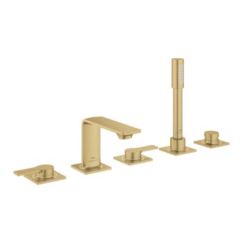  - GROHE-Allure 5-otworowa bateria wannowa brushed cool sunrise 25221GN1 - 25221GN1 - Łazienki Szydłowski