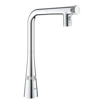 - GROHE-Zedra SmartControl Bateria kuchenna z funkcją SmartControl chrom 31886000 - 31886000 - Łazienki Szydłowski