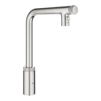 - GROHE-Minta SmartControl Bateria kuchenna z funkcją SmartControl stal nierdzewna 31889DC0 - 31889DC0 - Łazienki Szydłowski