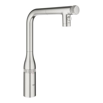 - GROHE-Essence SmartControl Bateria kuchenna z funkcją SmartControl stal nierdzewna 31892DC0 - 31892DC0 - Łazienki Szydłowski