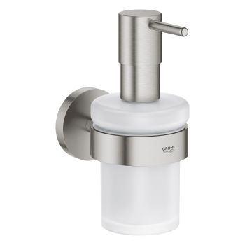  - GROHE-Start Dozownik do mydła 160 ml z uchwytem, stal nierdzewna 41195DC0 - 41195DC0 - Łazienki Szydłowski