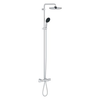 - GROHE-Vitalio Start System 250 System wannowo-prysznicowy z termostatem do montażu ściennego chrom 26988001 - 26988001 - Łazienki Szydłowski