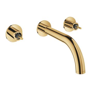 - GROHE-Atrio Private Collection Trzyotworowa bateria umywalkowa Rozmiar M cool sunrise 20587GL0 - 20587GL0 - Łazienki Szydłowski