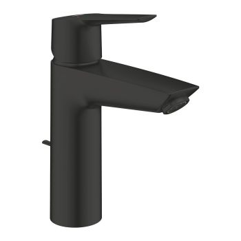 - GROHE-Start Bateria umywalkowa, Rozmiar M czarny mat 234552432 - 234552432 - Łazienki Szydłowski