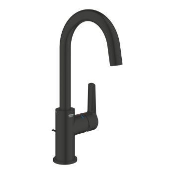 - GROHE-Start Bateria umywalkowa, Rozmiar L czarny mat 242032432 - 242032432 - Łazienki Szydłowski