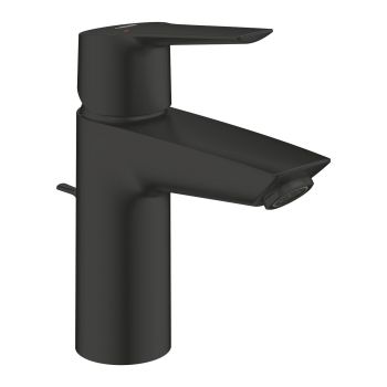 - GROHE-Start Bateria umywalkowa, Rozmiar S czarny mat 242092432 - 242092432 - Łazienki Szydłowski